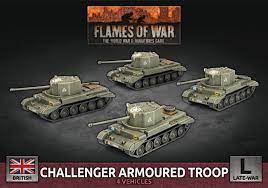 Flames of War: Challenger Armoured Troop